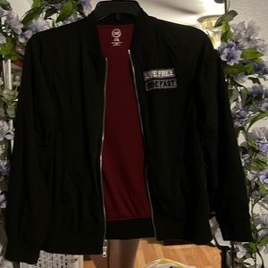 Live Free Ride Fast Bomber Style Jacket